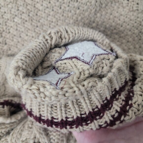 Taylor Swift Holiday Folklore 2020 Cardigan Sweater Beige 3XL/4XL - Picture 8 of 10